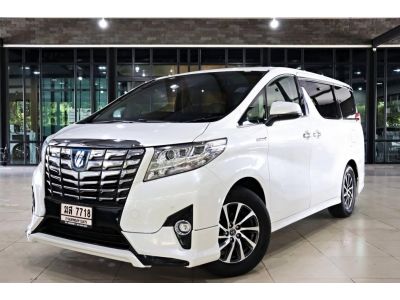 Toyota Alphard 2.5 Hybrid SR-C Package E-Four ปี 2017 ไมล์ 64,xxx Km